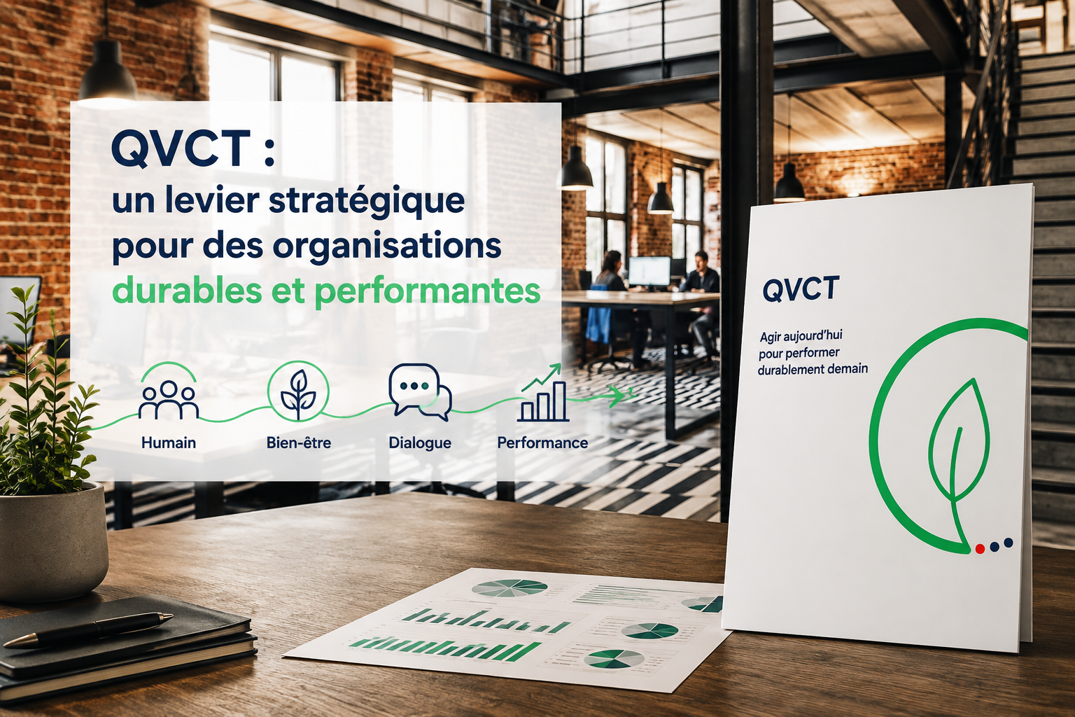 Illustration d’une démarche QVCT en entreprise